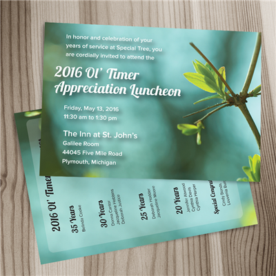 5x7 Invitation 2 Sided - Gloss w/ Env.